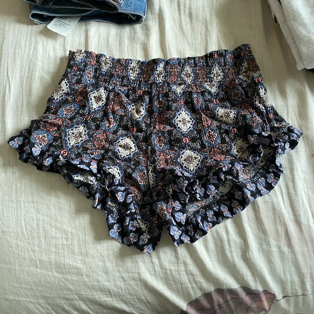 Boho flowy shorts